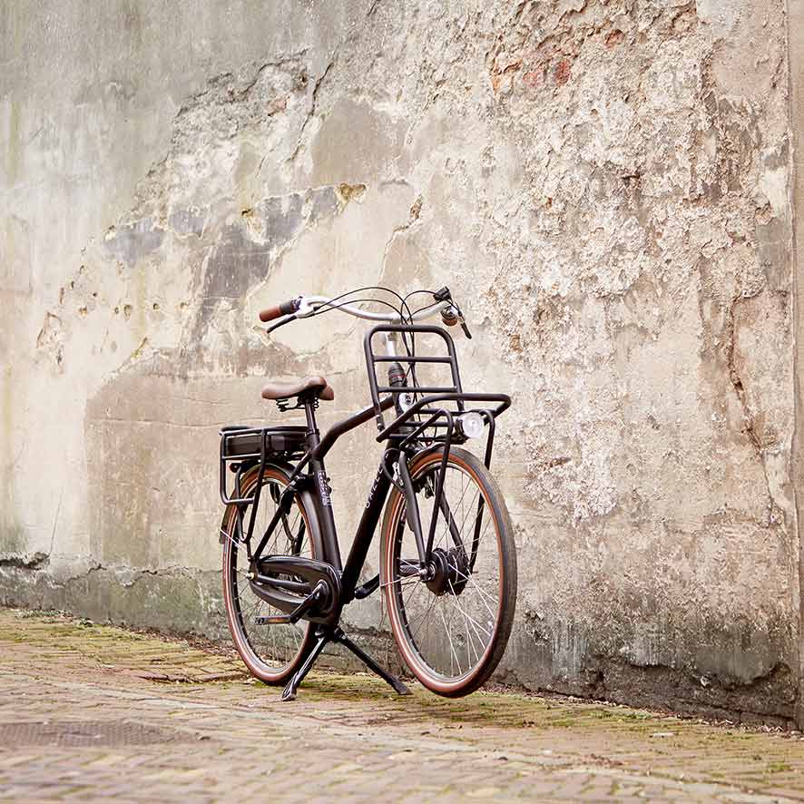 Das Herren-Lastenrad von Gazelle bringt Sie mühelos überall hin.