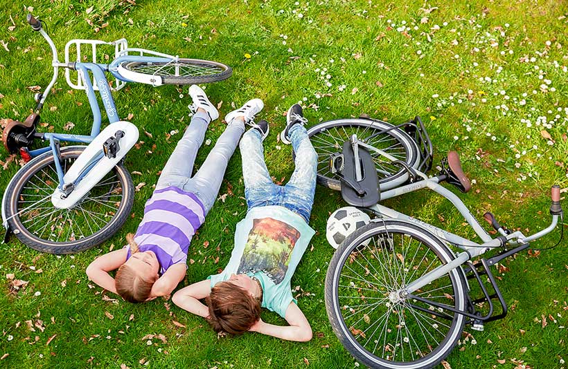 Ein Mädchen- oder Jungenfahrrad von Gazelle bringt Ihr Kind überall hin, wo es hin muss.