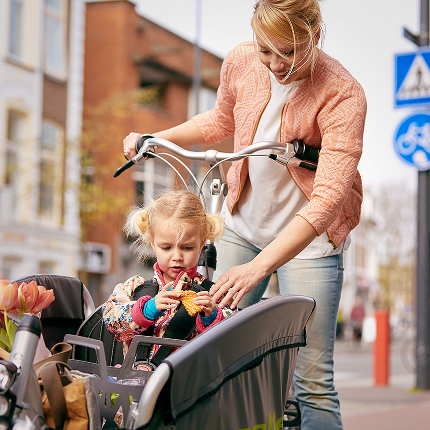 Mit den 7 Gängen fährt es sich leicht und auch das Manövrieren durch die Stadt ist dank des geringen Gewichts ein Kinderspiel.