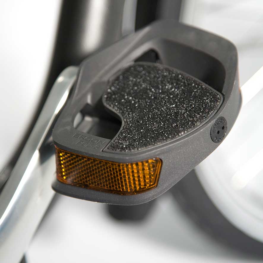 Alle Elektro-Fahrräder sind mit einem Geschwindigkeitssensor (auch „Speed-Sensor“ genannt) ausgestattet. Dieser Sensor misst, wie schnell Sie fahren und sorgt dafür, dass die Unterstützung abgeschaltet wird, sobald Sie eine Geschwindigkeit von 25 km/h err